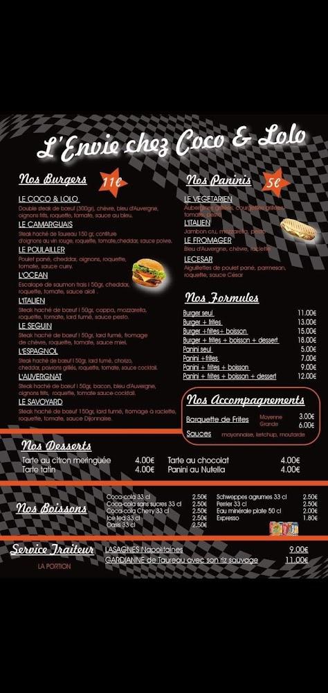 L'ENVIE chez Coco & Lolo - Menu Image 4